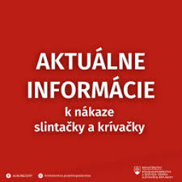 Mimoriadne núdzové opatrenia nariadené v súvislosti s výskytom Slintačky a krívačky na Slovensku