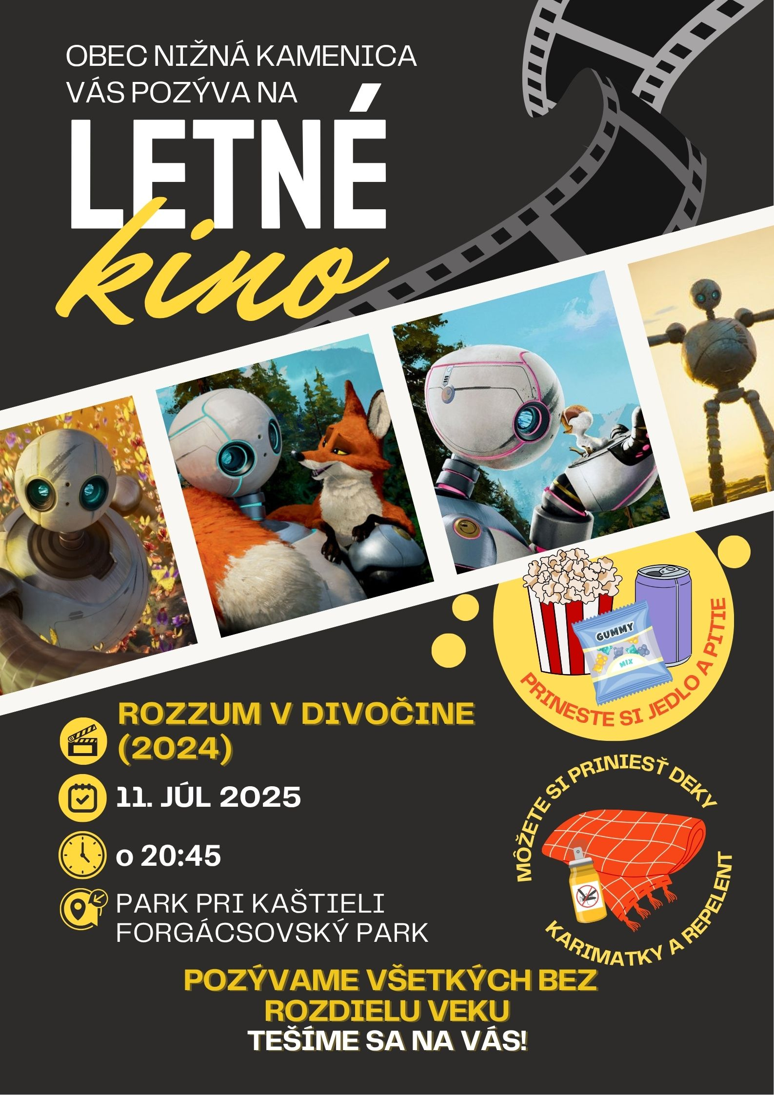 Fotka - Letné KINO V PARKU